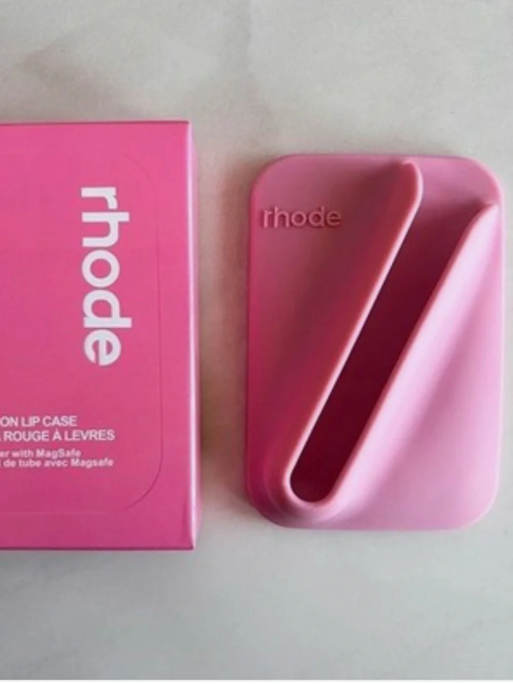 rhode snap on lip case in ribbon